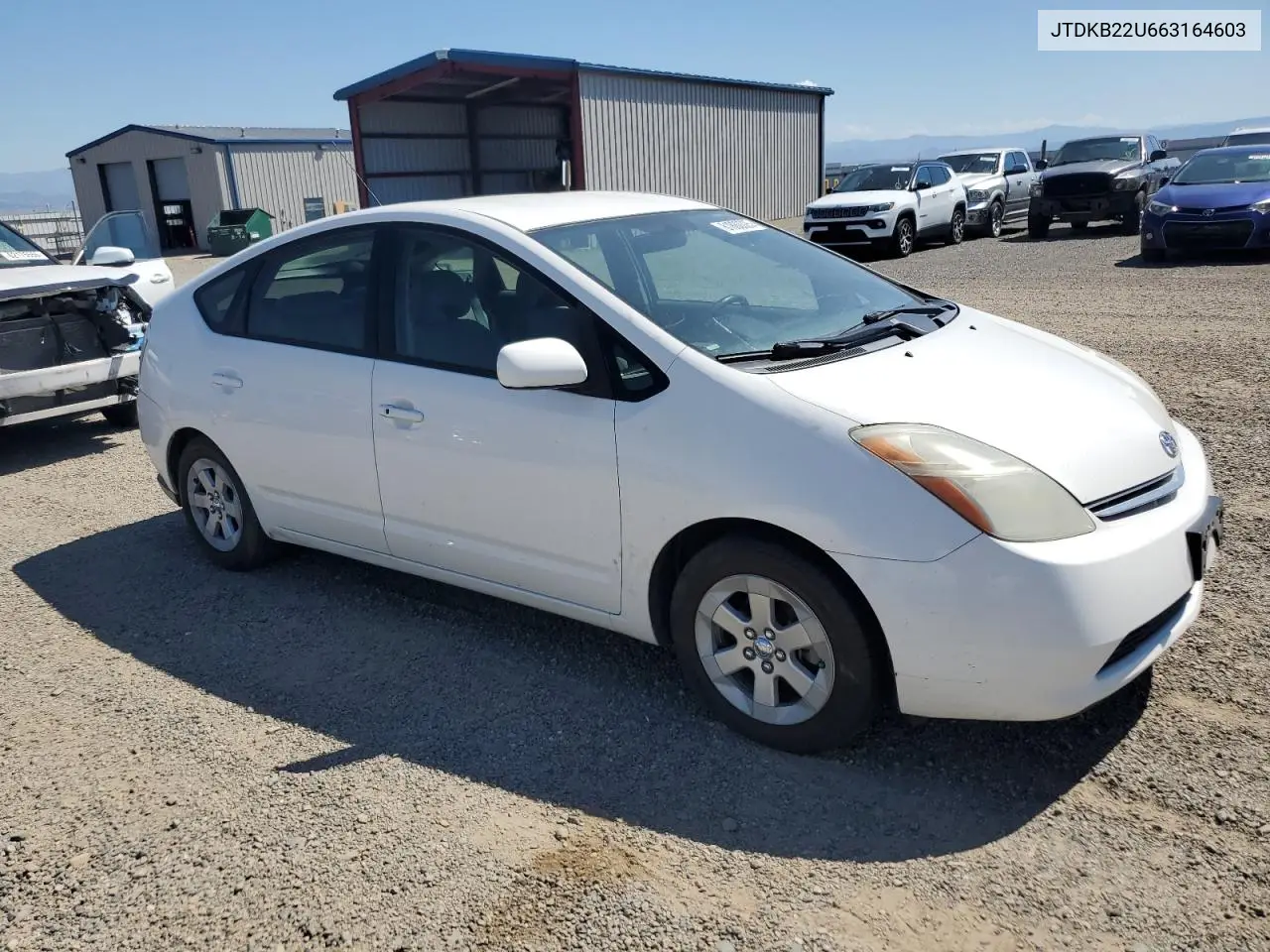 2006 Toyota Prius VIN: JTDKB22U663164603 Lot: 61862825