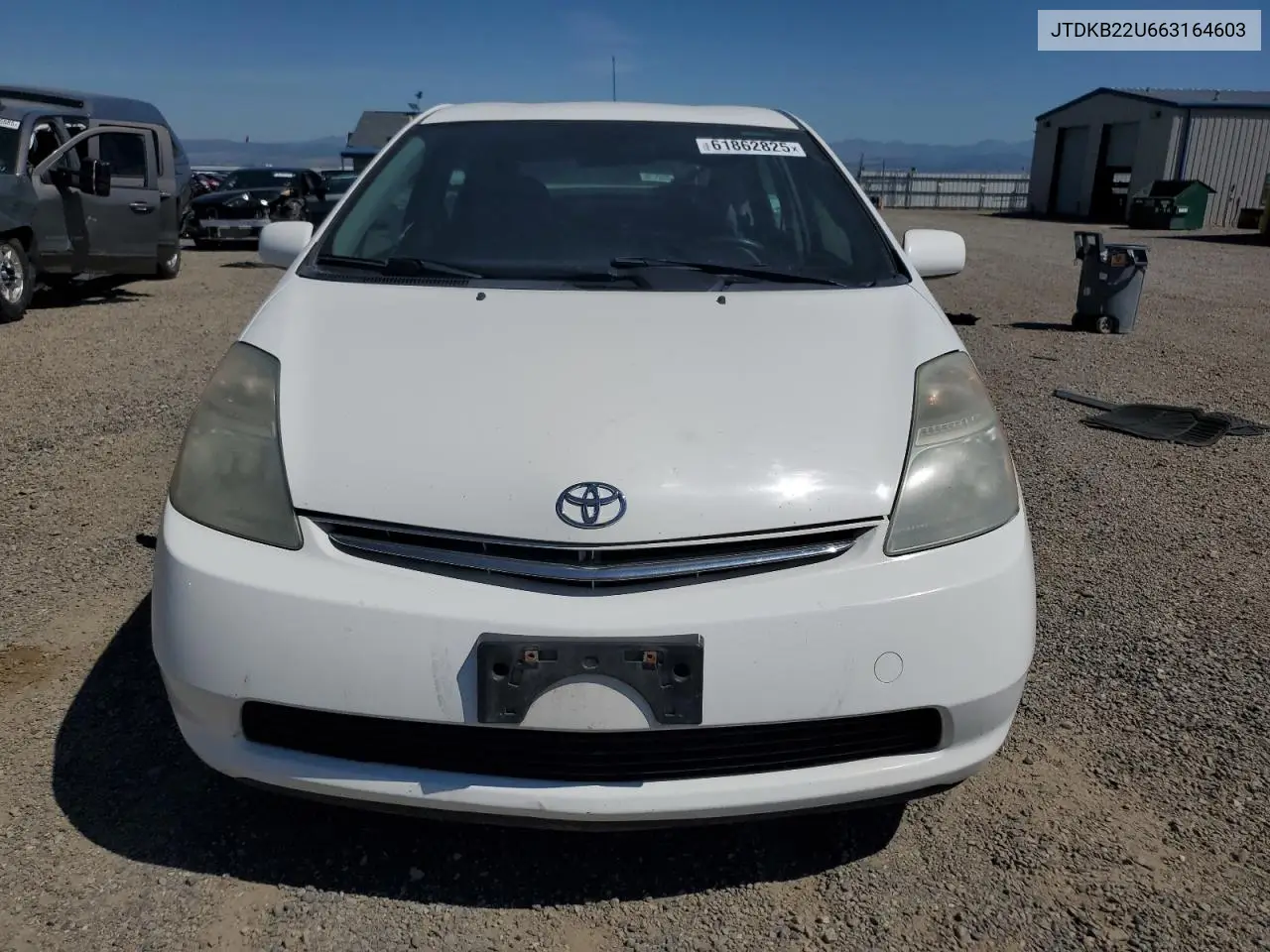 2006 Toyota Prius VIN: JTDKB22U663164603 Lot: 61862825