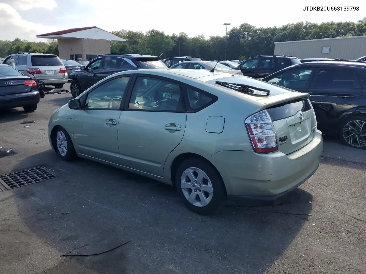 2006 Toyota Prius VIN: JTDKB20U663139798 Lot: 63205025