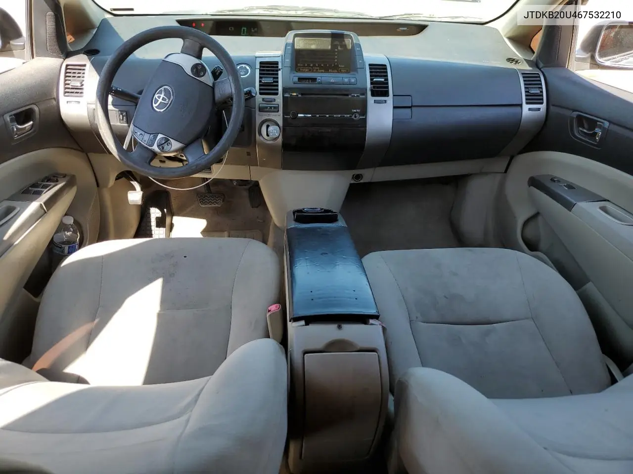 2006 Toyota Prius VIN: JTDKB20U467532210 Lot: 63250585