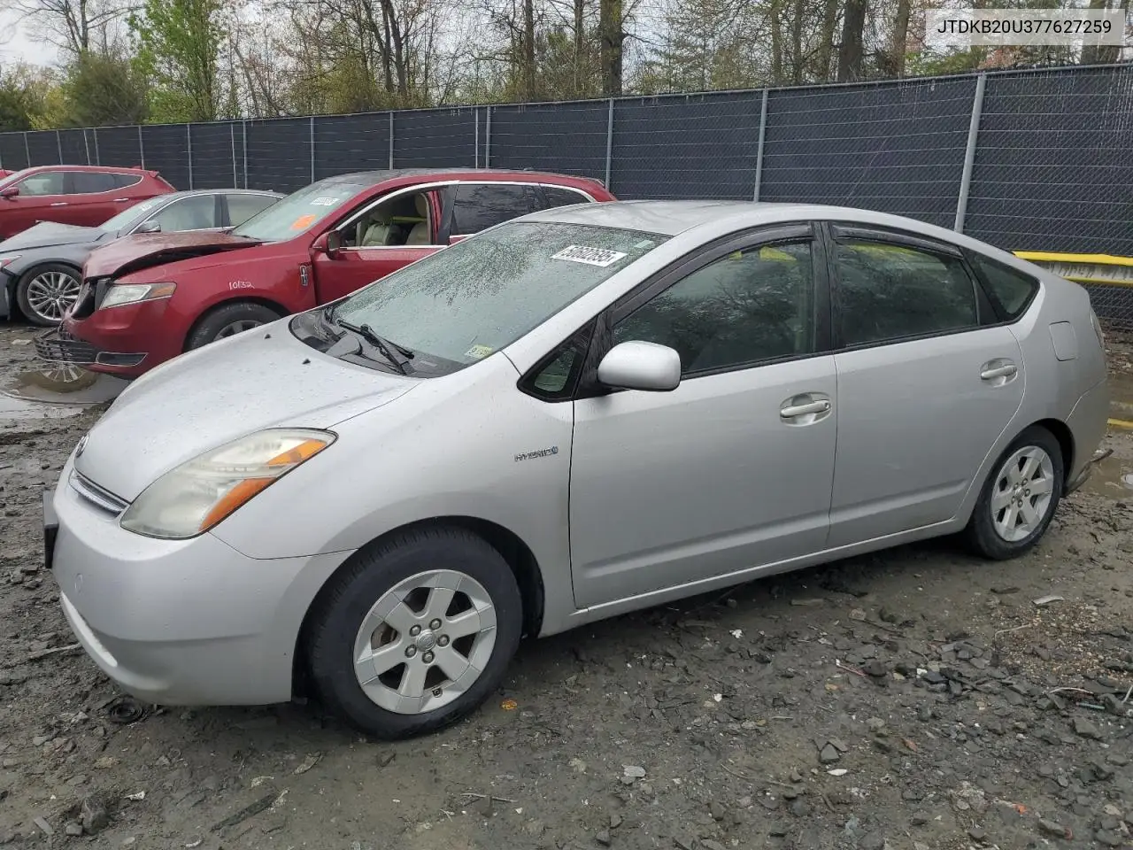 2007 Toyota Prius VIN: JTDKB20U377627259 Lot: 50602695