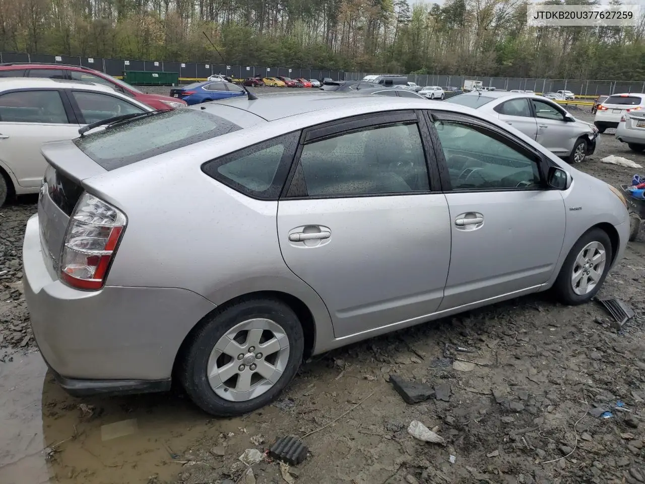 2007 Toyota Prius VIN: JTDKB20U377627259 Lot: 50602695