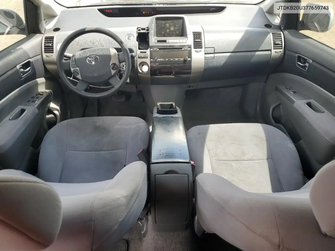 2007 Toyota Prius VIN: JTDKB20U377659743 Lot: 52599835
