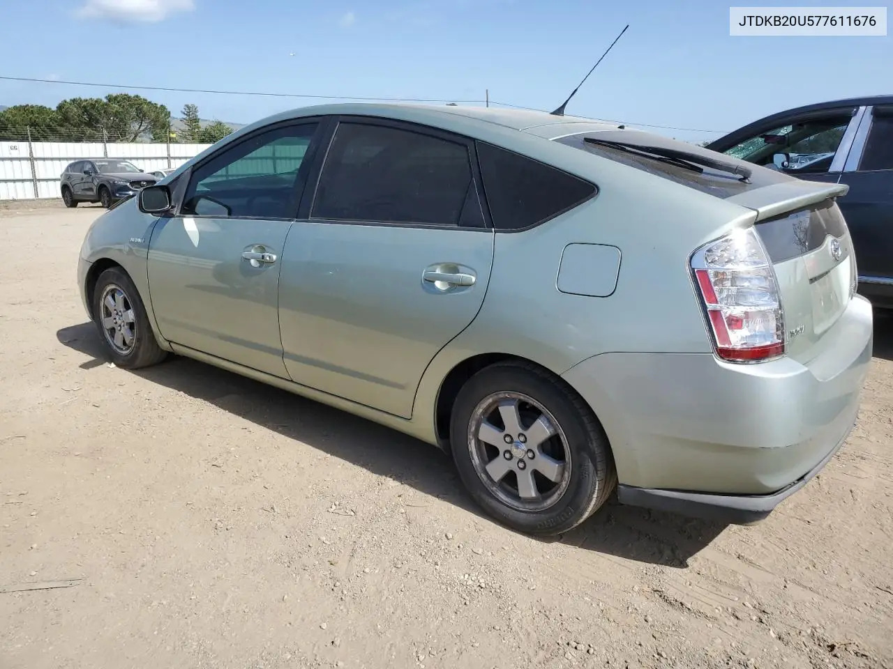 2007 Toyota Prius VIN: JTDKB20U577611676 Lot: 54530795