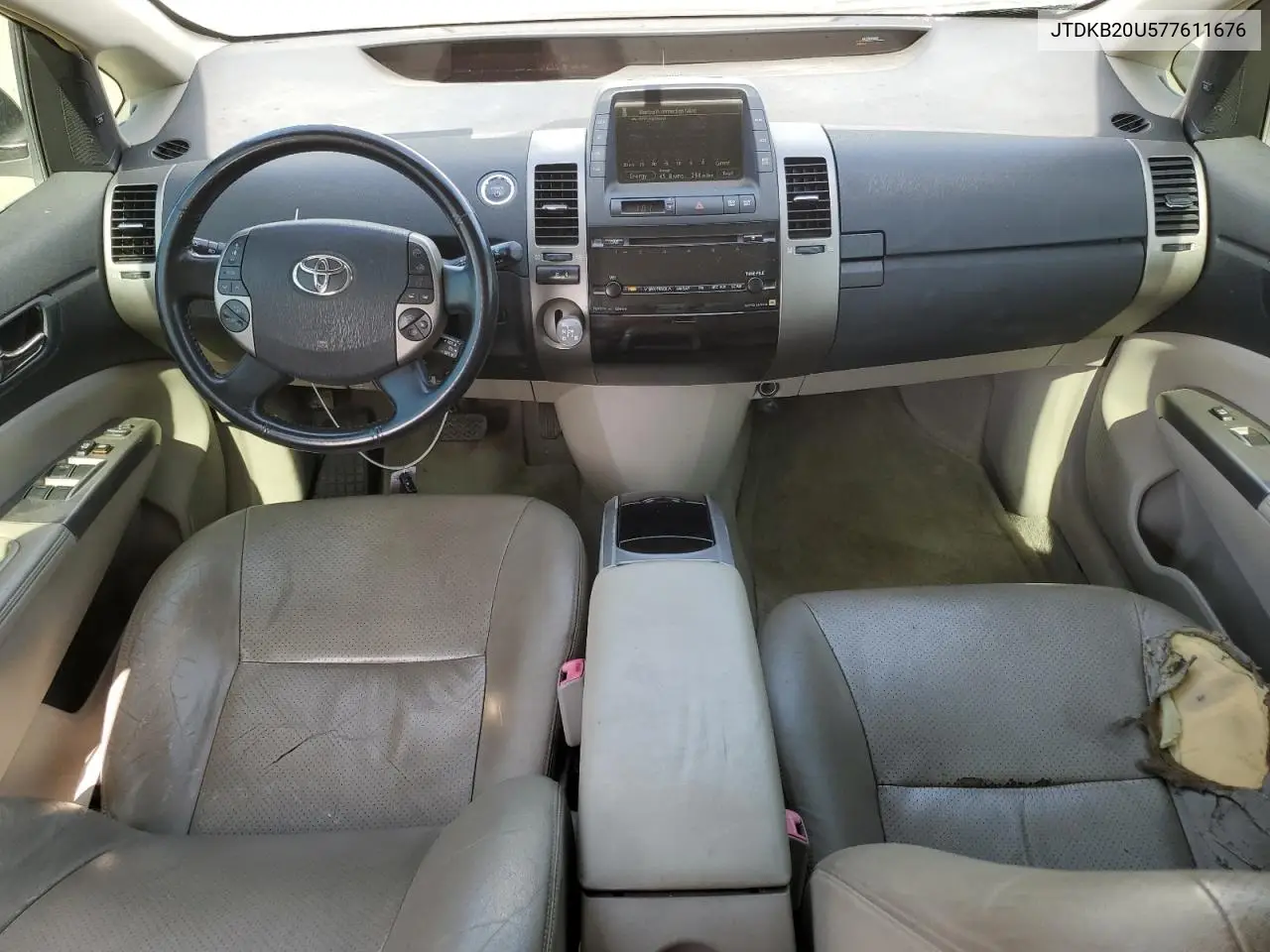 2007 Toyota Prius VIN: JTDKB20U577611676 Lot: 54530795