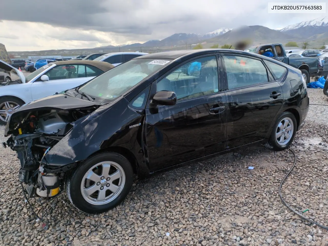2007 Toyota Prius VIN: JTDKB20U577663583 Lot: 54699085