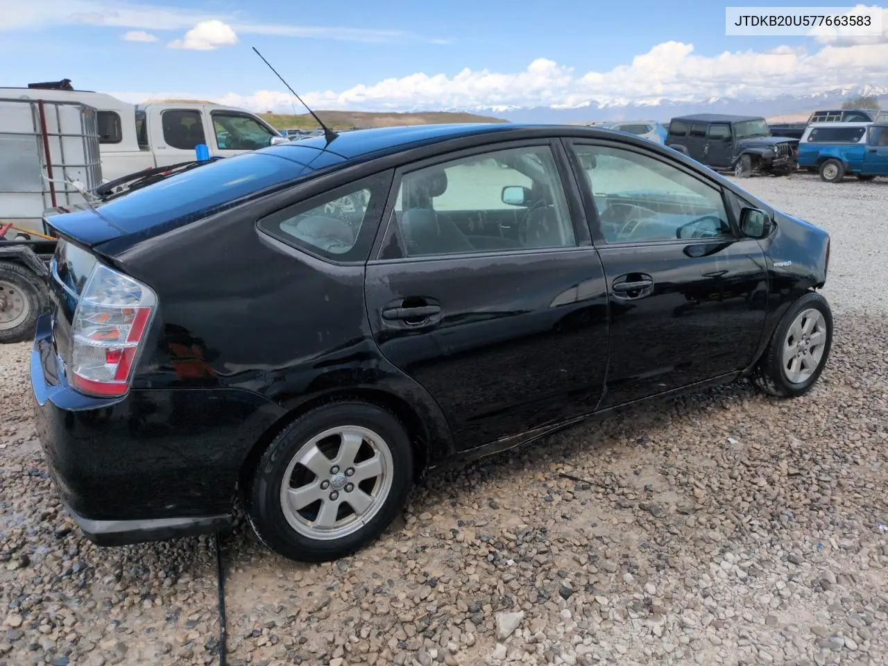 2007 Toyota Prius VIN: JTDKB20U577663583 Lot: 54699085