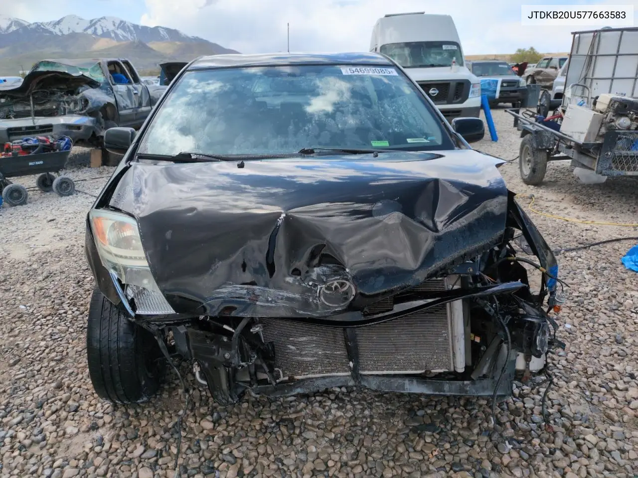 2007 Toyota Prius VIN: JTDKB20U577663583 Lot: 54699085