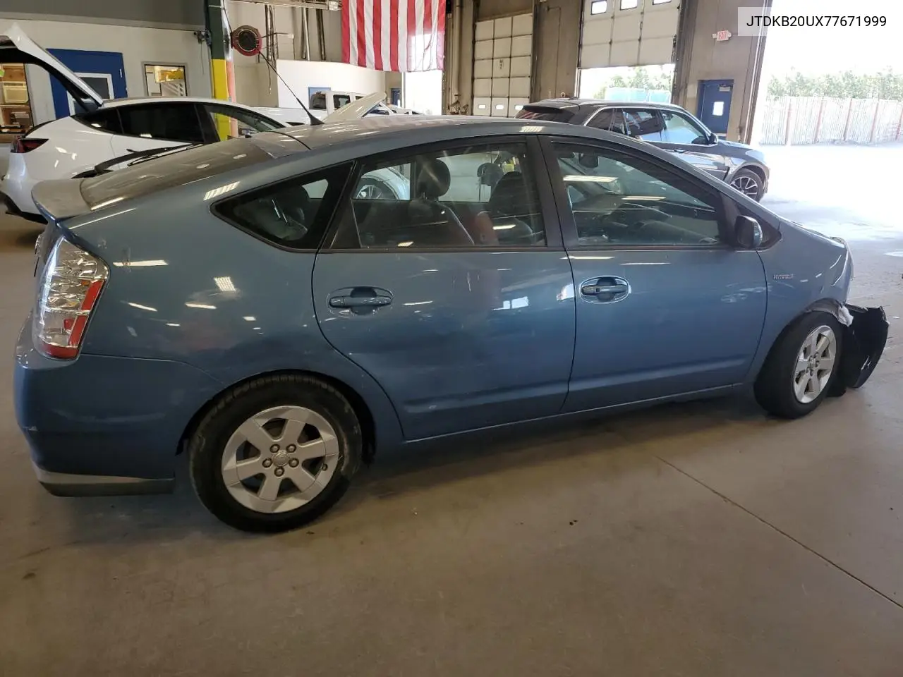 2007 Toyota Prius VIN: JTDKB20UX77671999 Lot: 55975765