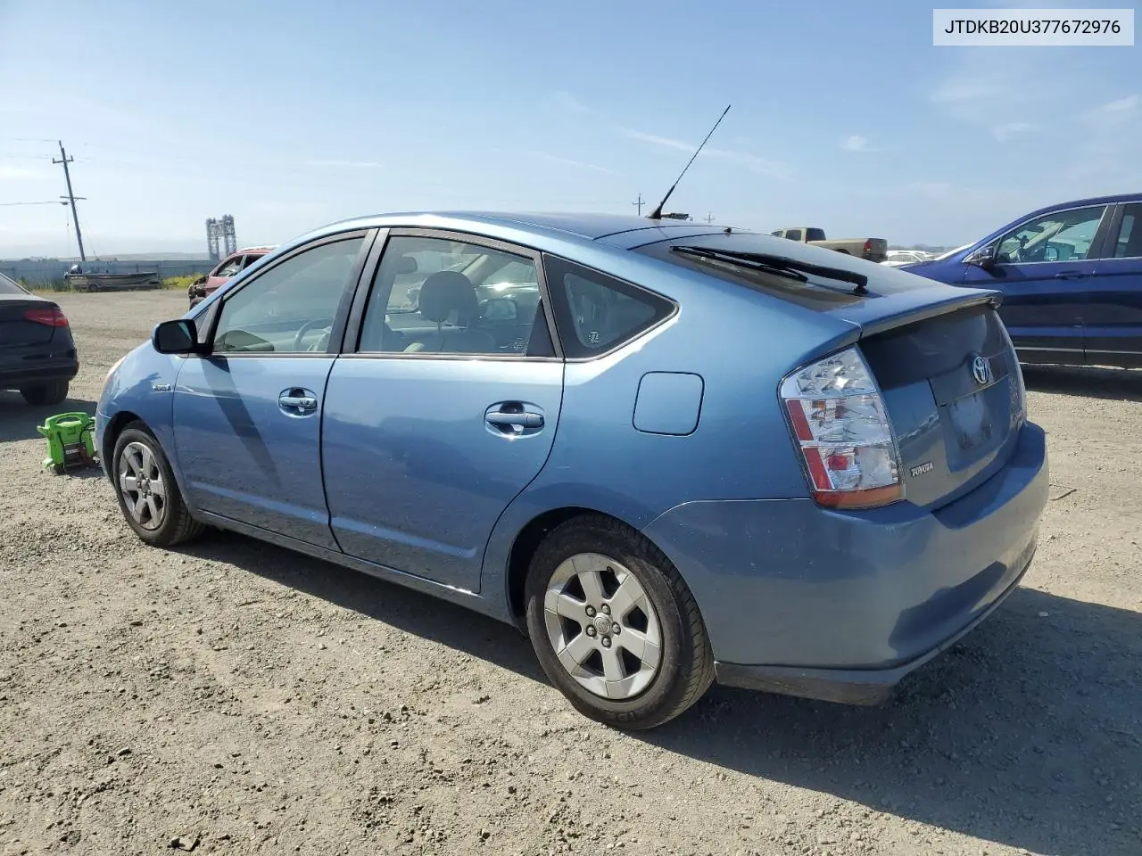 2007 Toyota Prius VIN: JTDKB20U377672976 Lot: 55984515