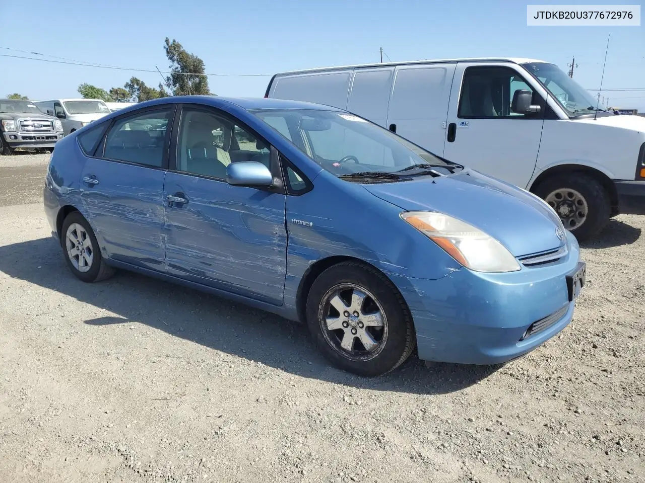 2007 Toyota Prius VIN: JTDKB20U377672976 Lot: 55984515