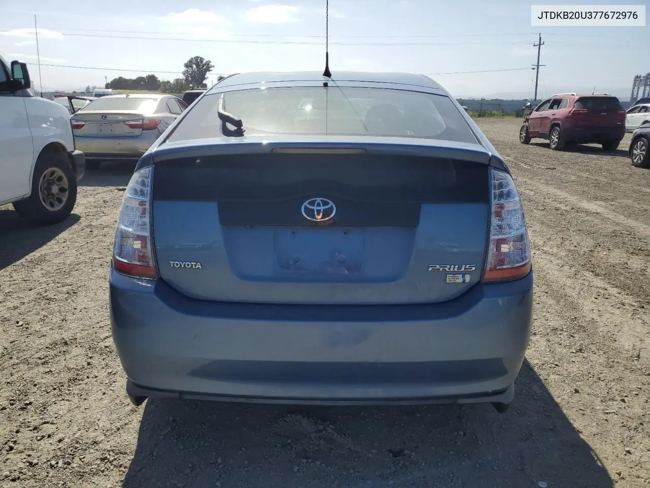 2007 Toyota Prius VIN: JTDKB20U377672976 Lot: 55984515