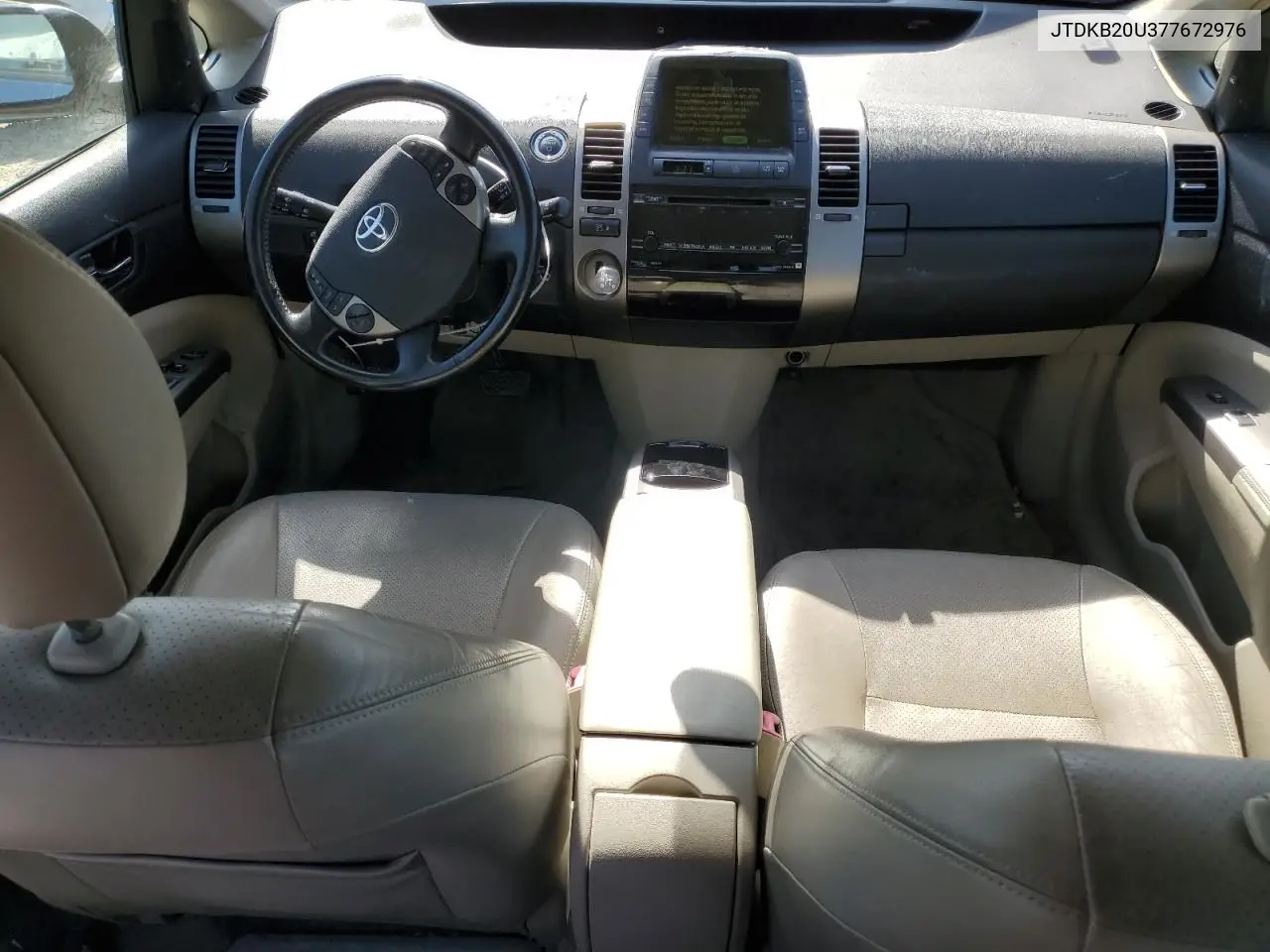 2007 Toyota Prius VIN: JTDKB20U377672976 Lot: 55984515