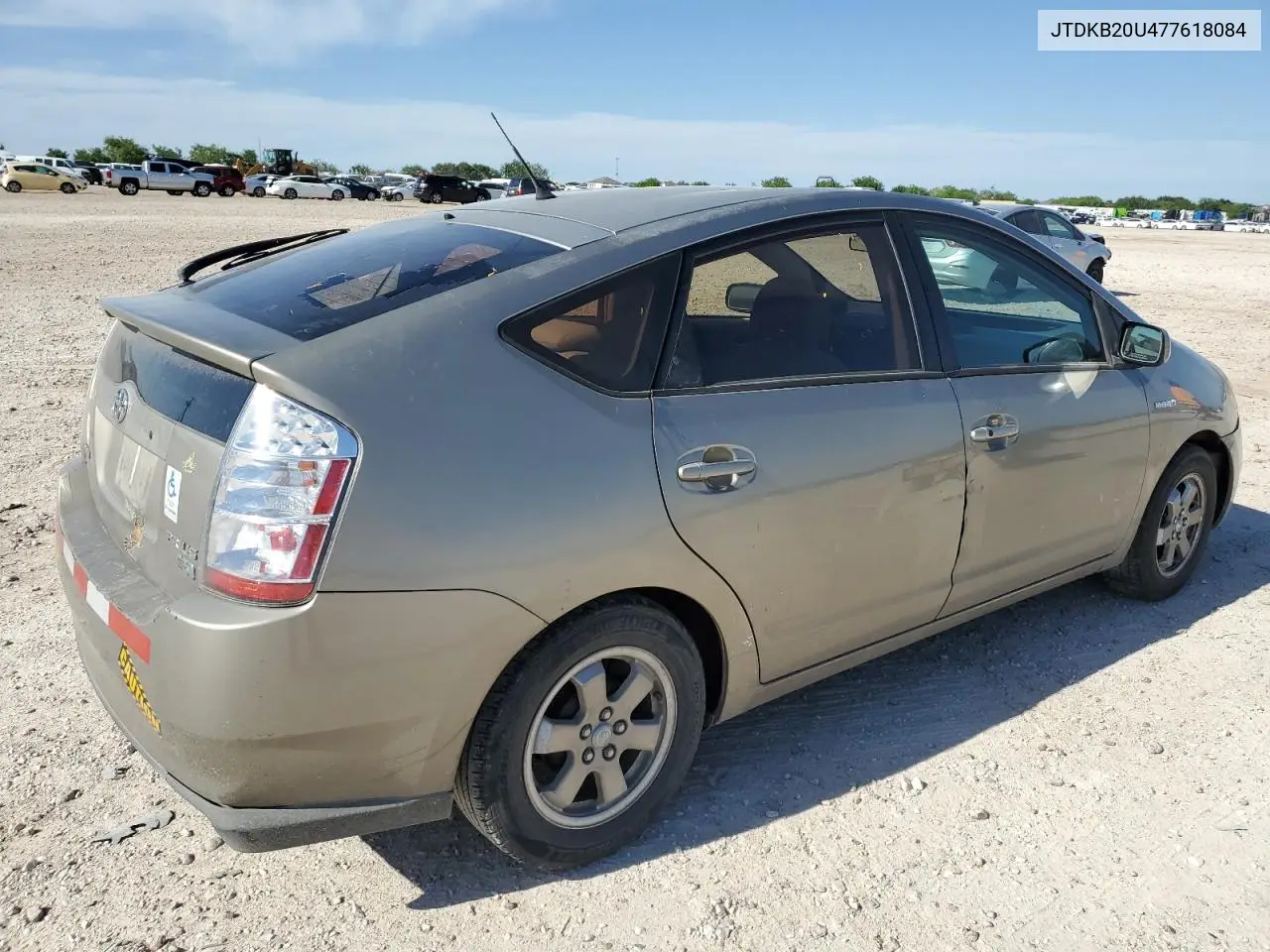 2007 Toyota Prius VIN: JTDKB20U477618084 Lot: 56529445