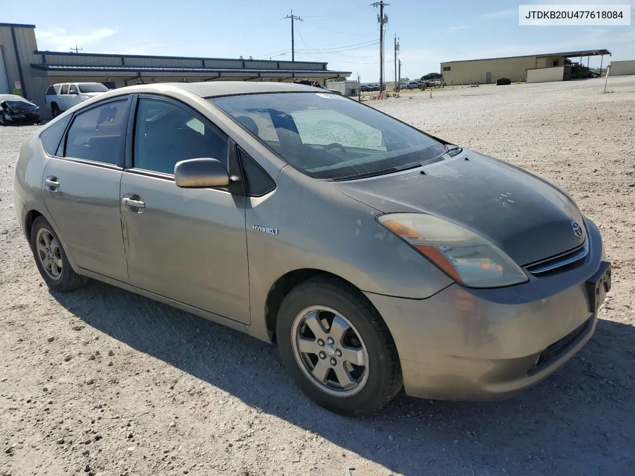 2007 Toyota Prius VIN: JTDKB20U477618084 Lot: 56529445