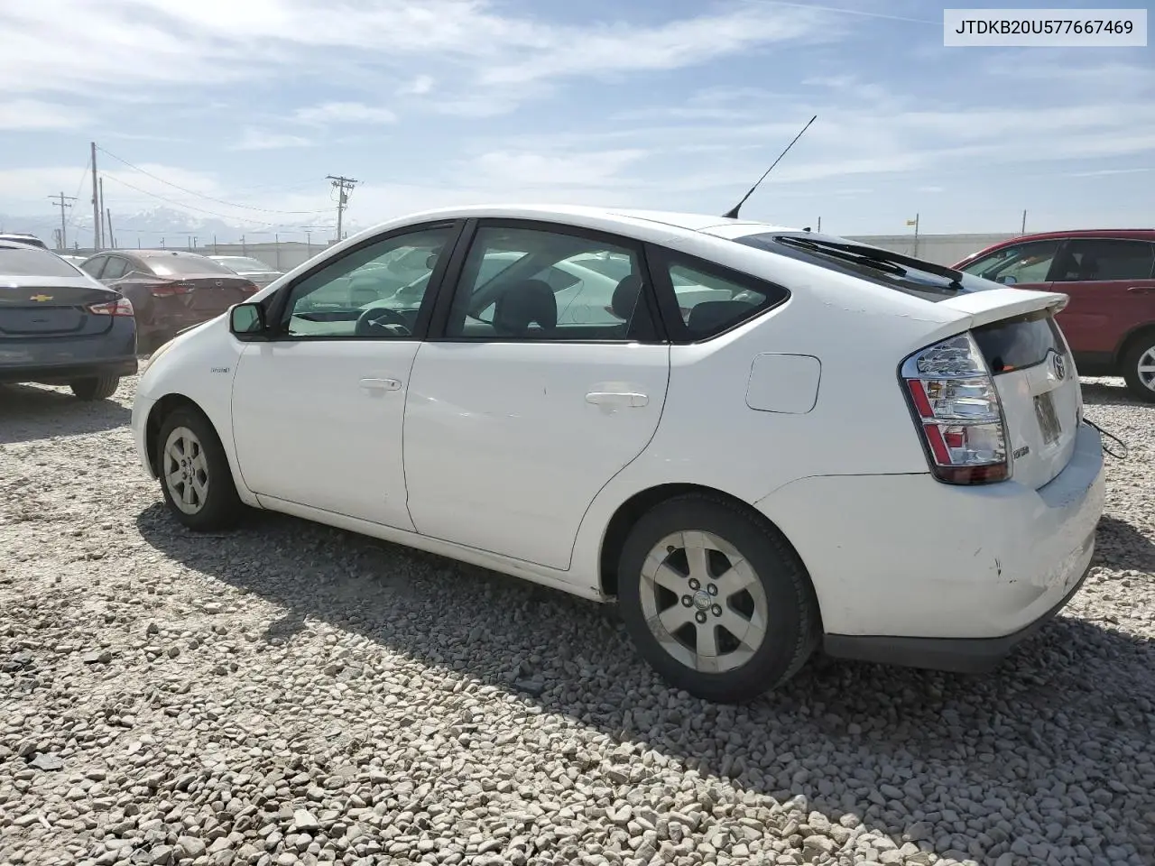 2007 Toyota Prius VIN: JTDKB20U577667469 Lot: 56690945