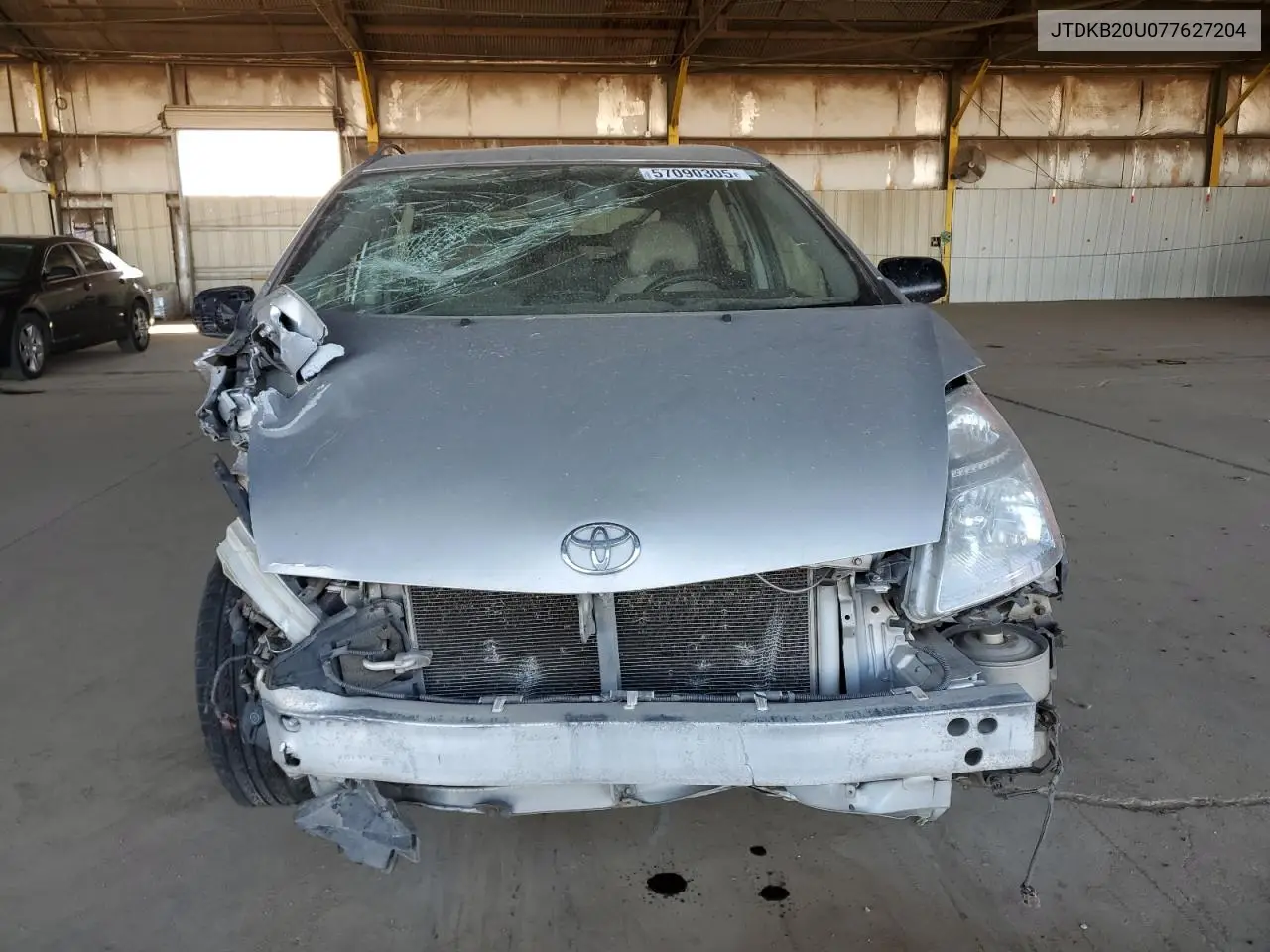 2007 Toyota Prius VIN: JTDKB20U077627204 Lot: 57090305