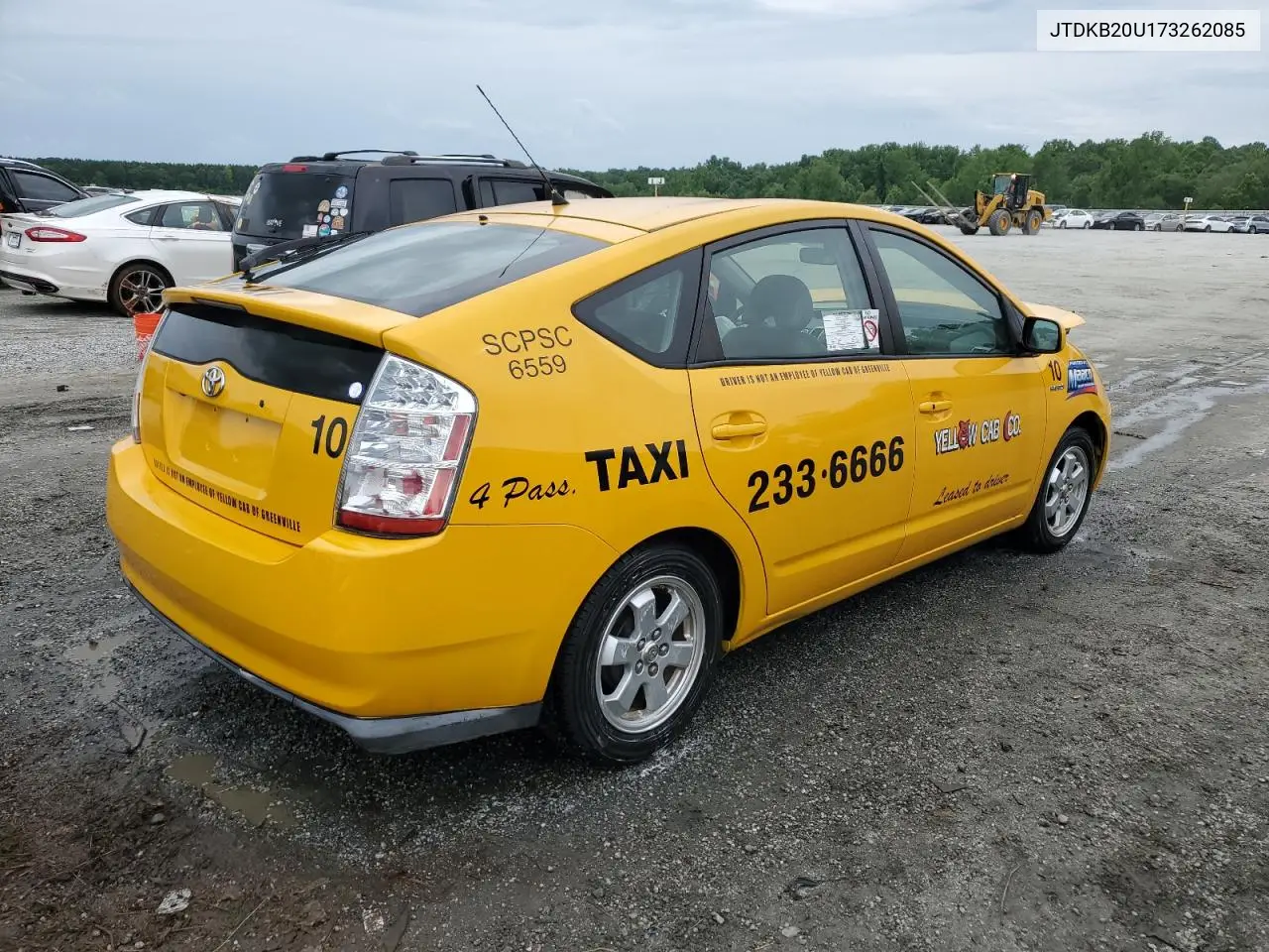 2007 Toyota Prius VIN: JTDKB20U173262085 Lot: 58944315