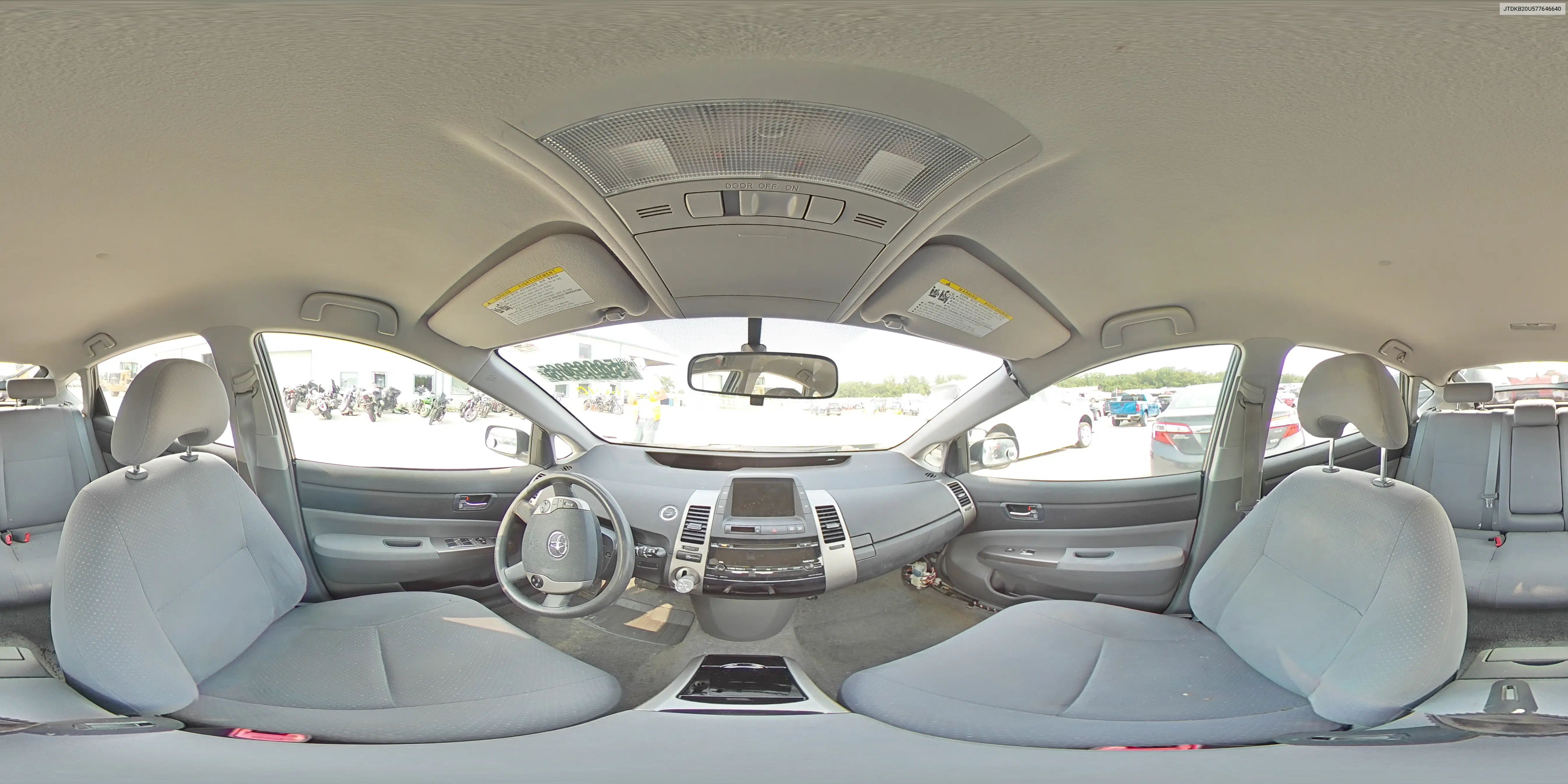 2007 Toyota Prius VIN: JTDKB20U577646640 Lot: 59275915