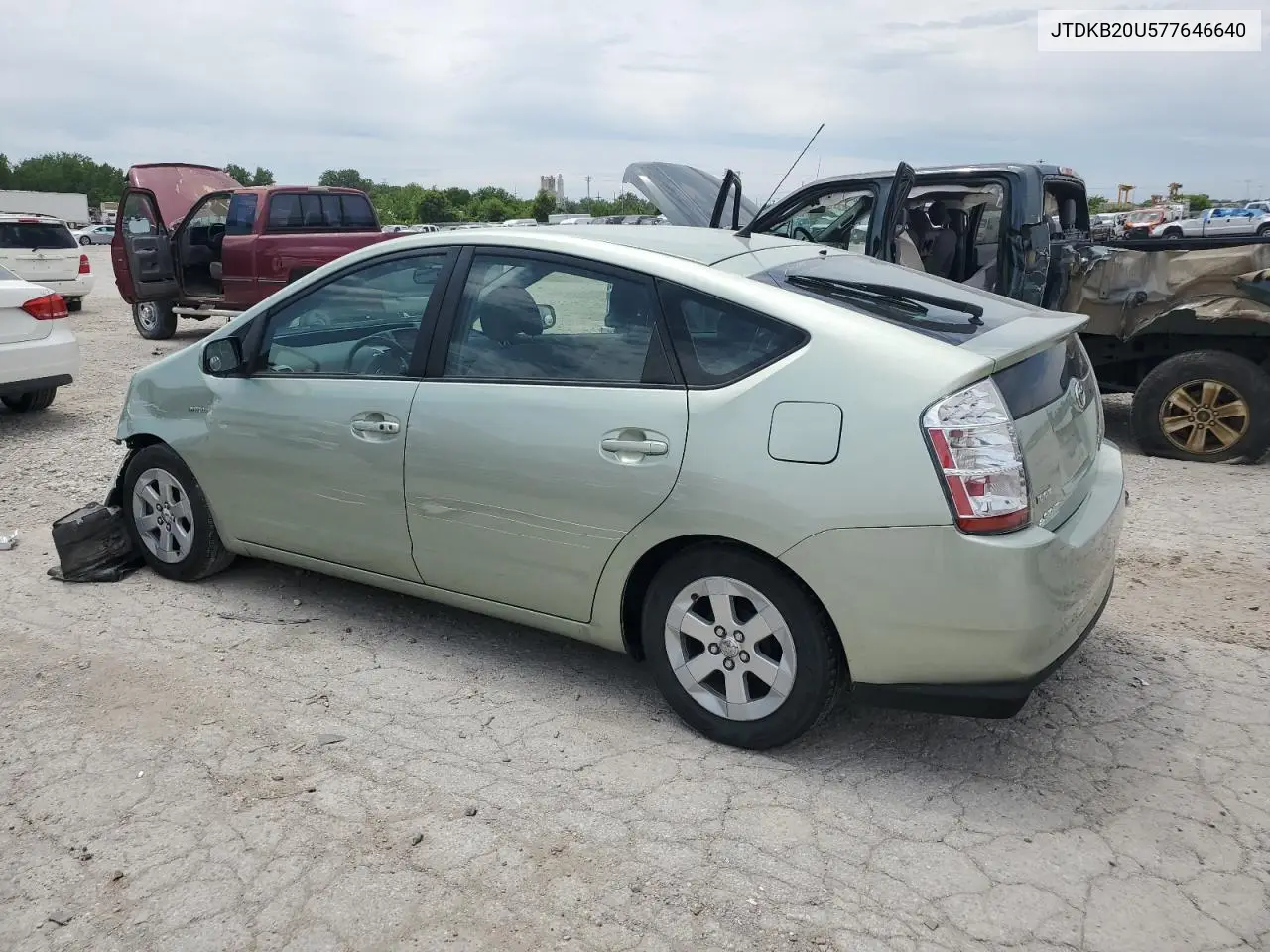 2007 Toyota Prius VIN: JTDKB20U577646640 Lot: 59275915