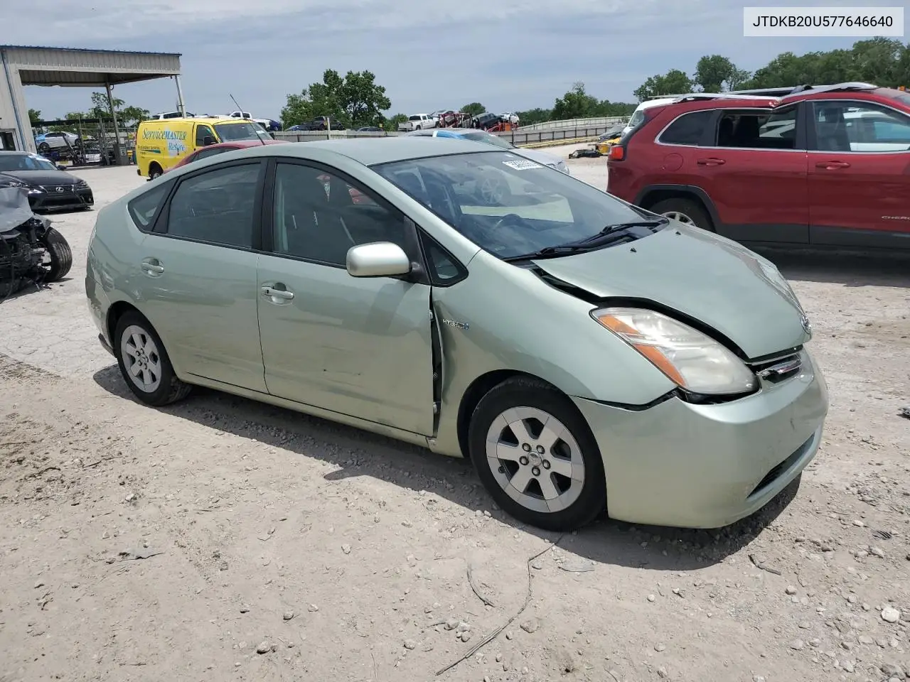 2007 Toyota Prius VIN: JTDKB20U577646640 Lot: 59275915
