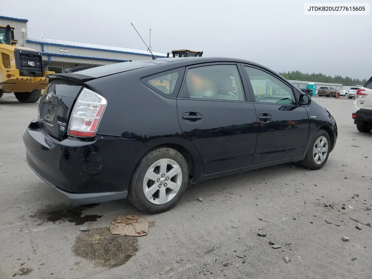 2007 Toyota Prius VIN: JTDKB20U277615605 Lot: 61237775