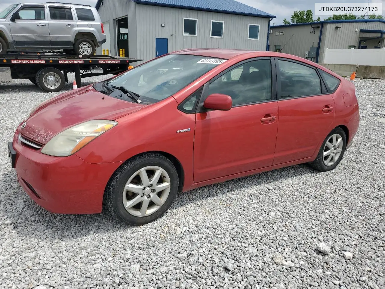 2007 Toyota Prius VIN: JTDKB20U373274173 Lot: 62313195