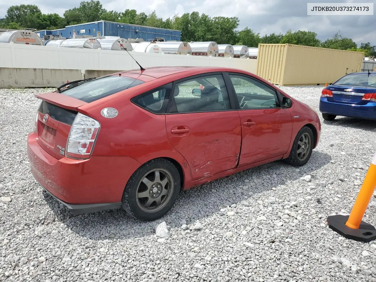 2007 Toyota Prius VIN: JTDKB20U373274173 Lot: 62313195