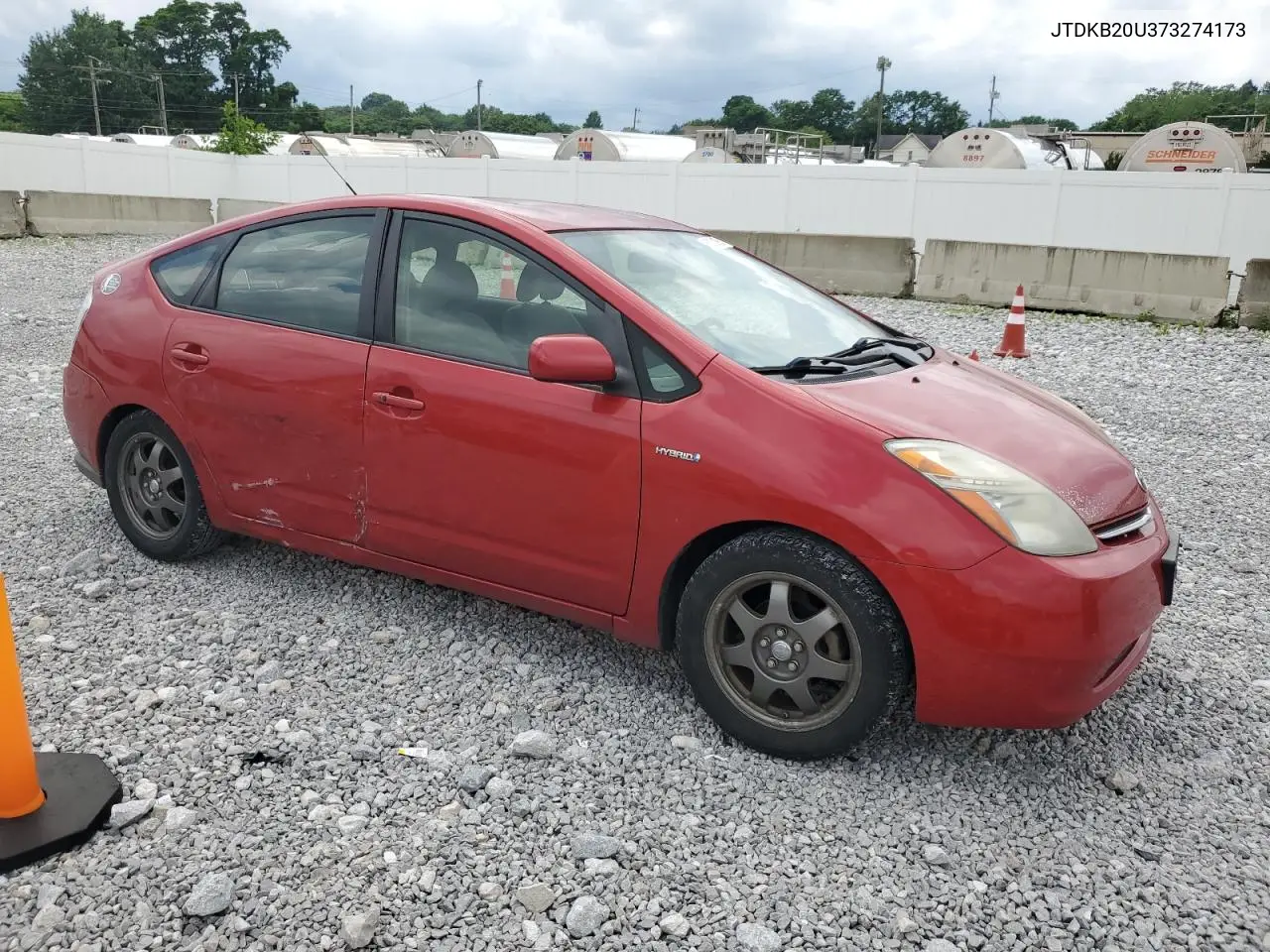 2007 Toyota Prius VIN: JTDKB20U373274173 Lot: 62313195
