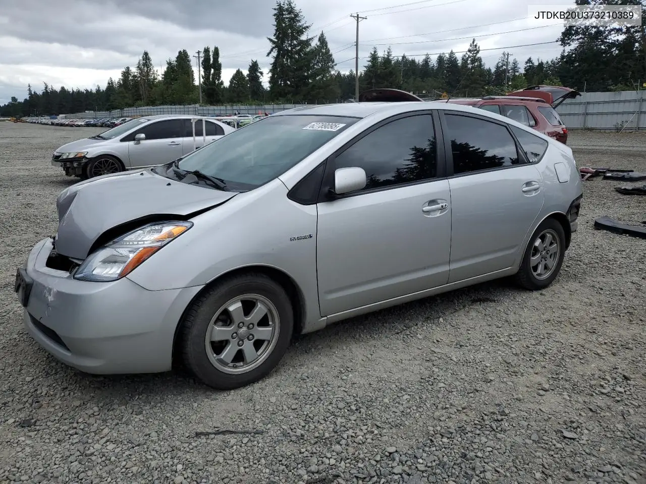 2007 Toyota Prius VIN: JTDKB20U373210389 Lot: 62789095
