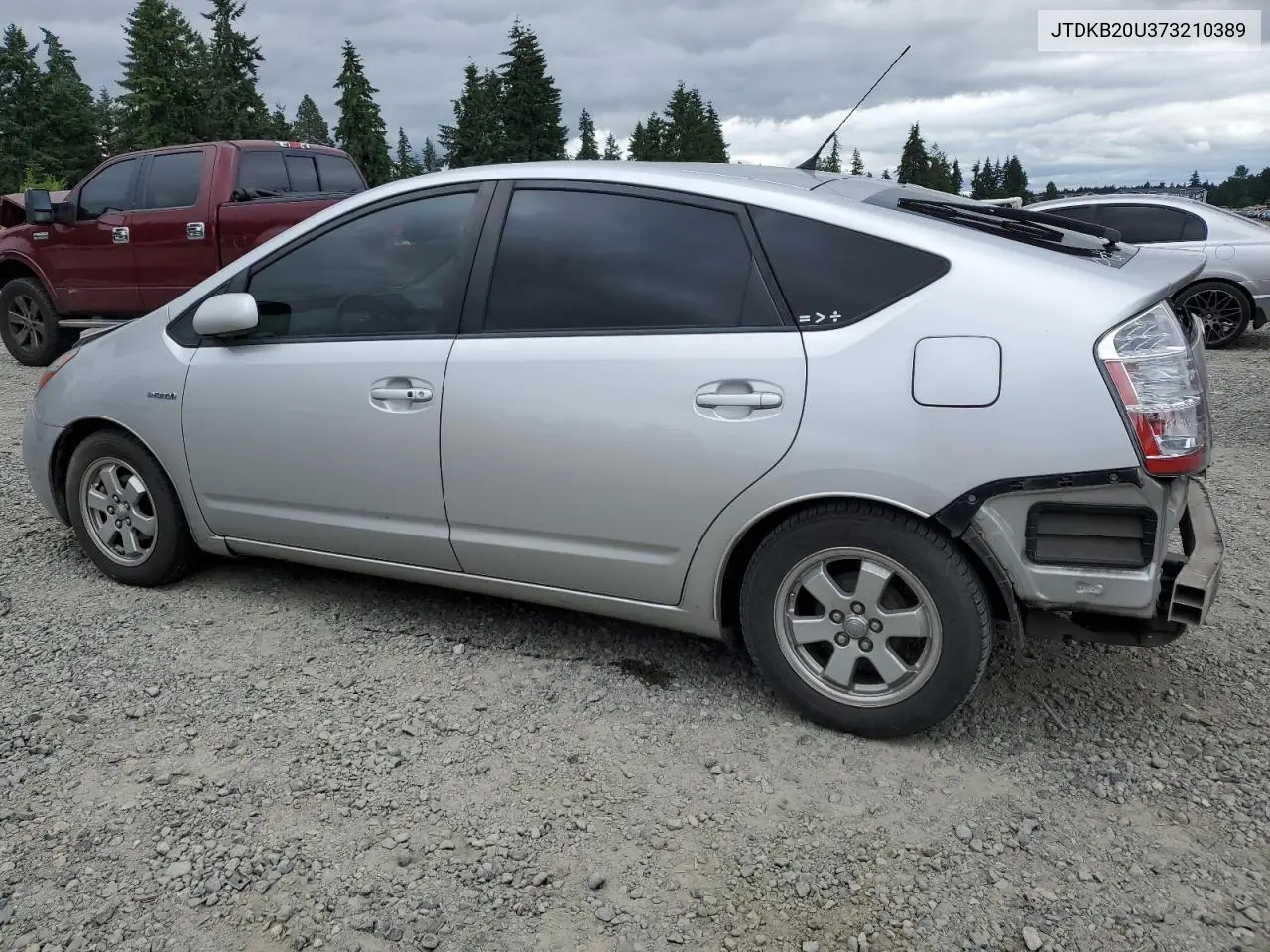 2007 Toyota Prius VIN: JTDKB20U373210389 Lot: 62789095