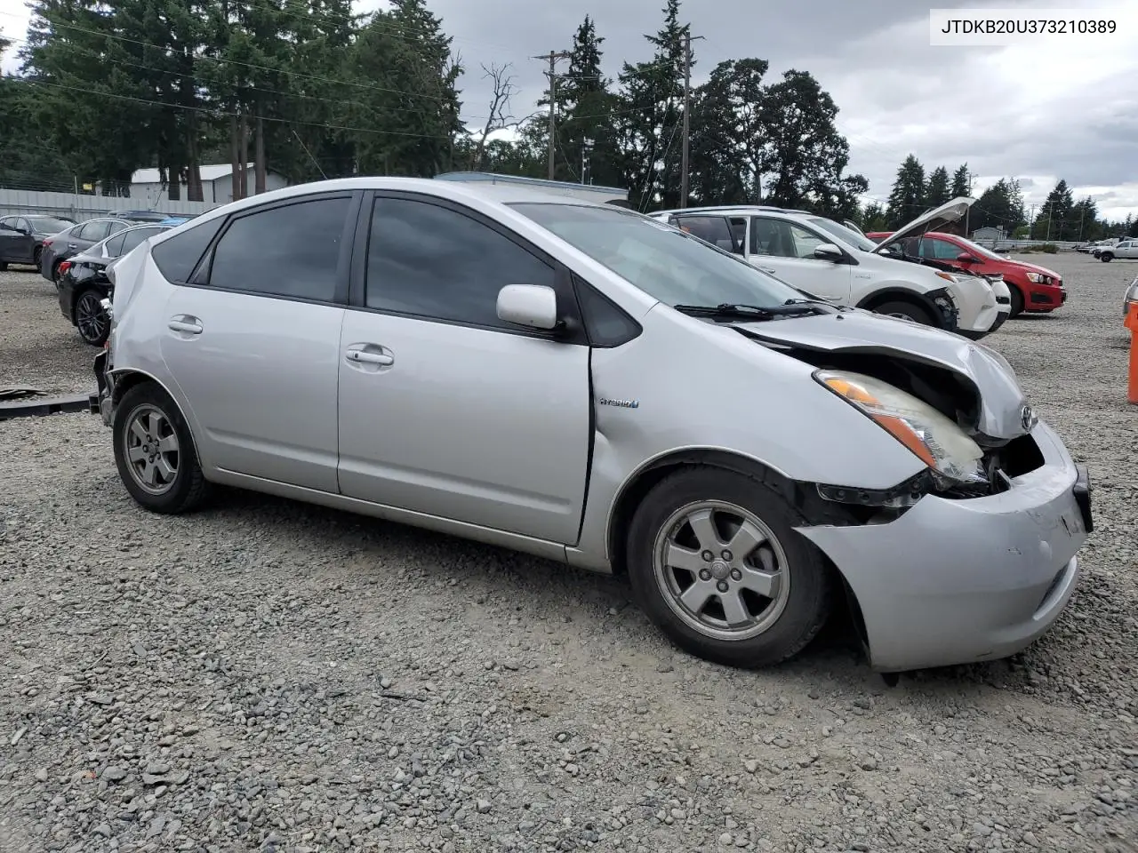 2007 Toyota Prius VIN: JTDKB20U373210389 Lot: 62789095