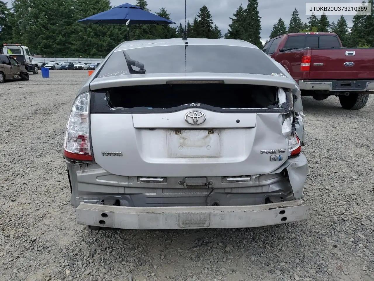 2007 Toyota Prius VIN: JTDKB20U373210389 Lot: 62789095