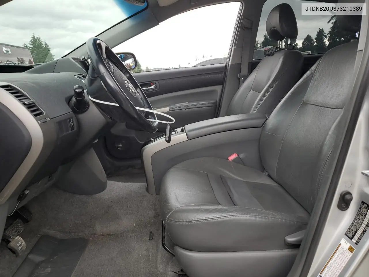 2007 Toyota Prius VIN: JTDKB20U373210389 Lot: 62789095