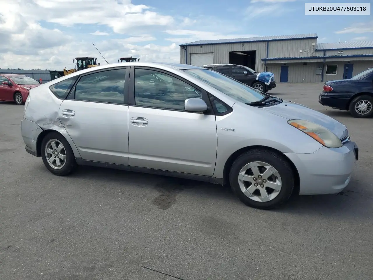 2007 Toyota Prius VIN: JTDKB20U477603018 Lot: 62886165