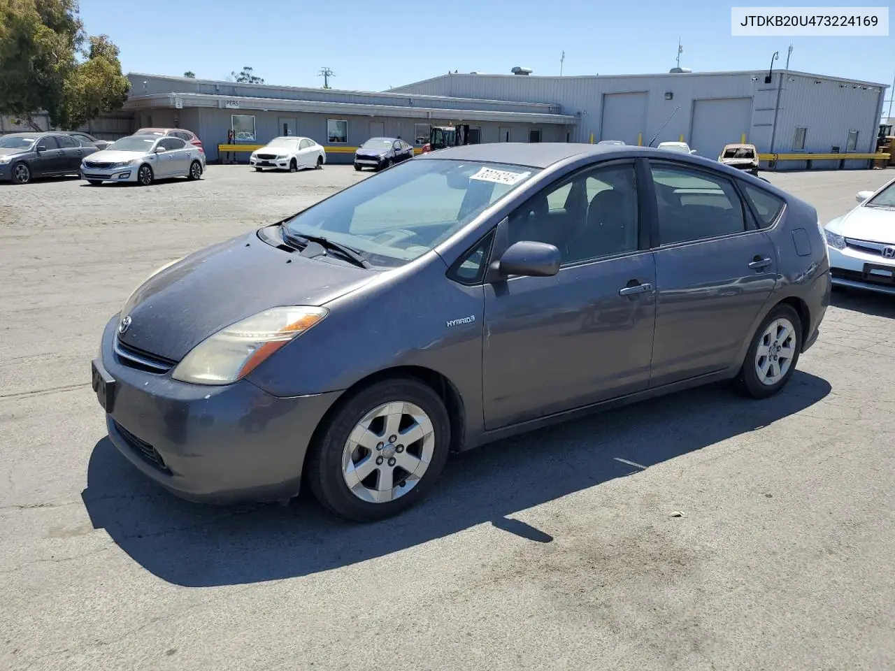 2007 Toyota Prius VIN: JTDKB20U473224169 Lot: 63018245