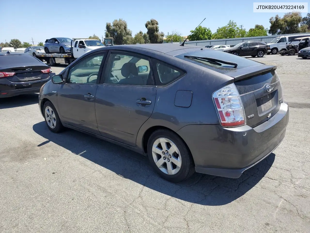 2007 Toyota Prius VIN: JTDKB20U473224169 Lot: 63018245