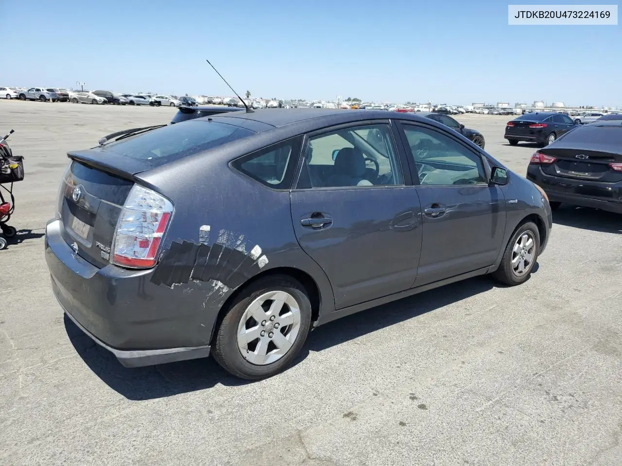 2007 Toyota Prius VIN: JTDKB20U473224169 Lot: 63018245