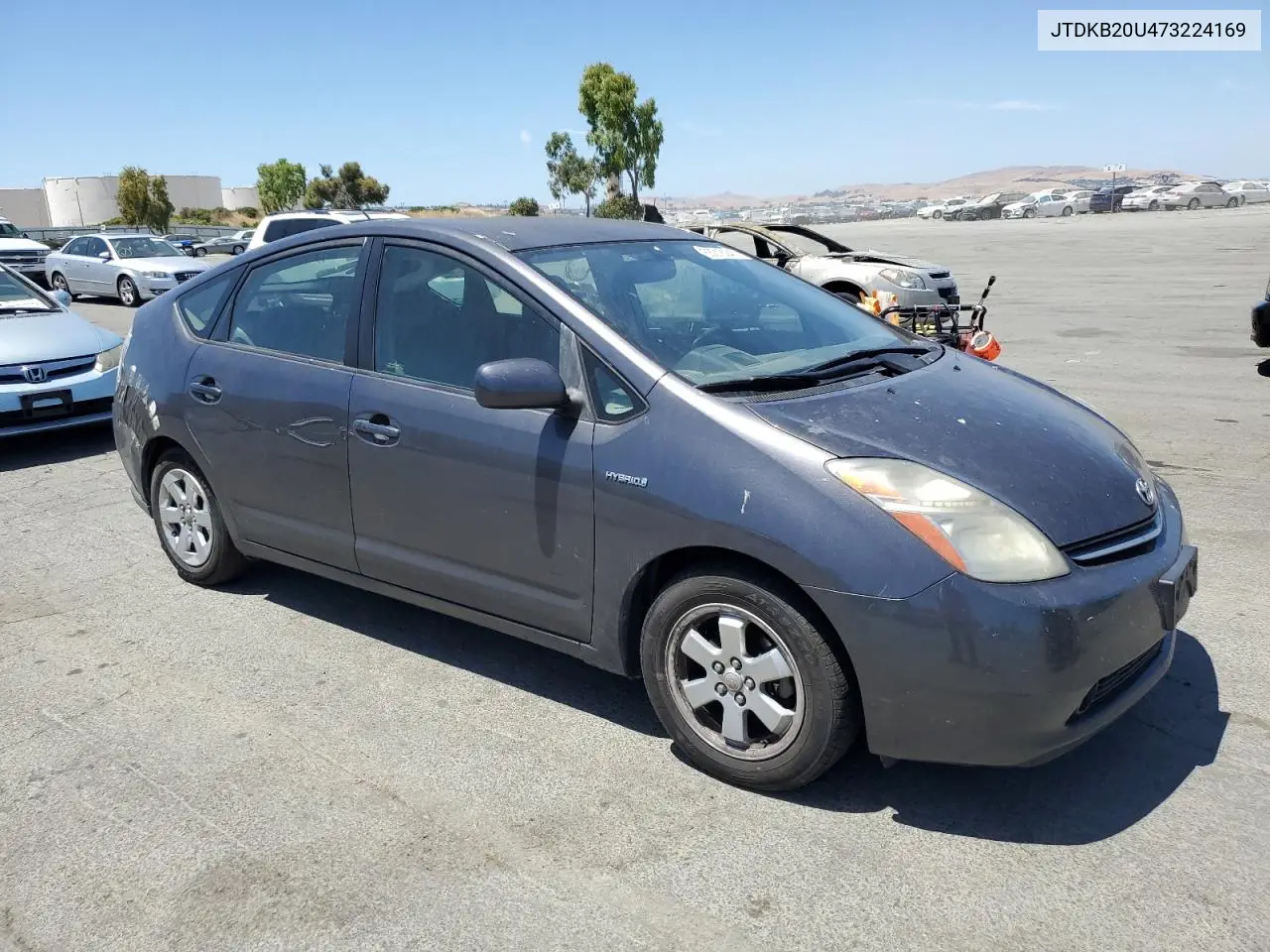 2007 Toyota Prius VIN: JTDKB20U473224169 Lot: 63018245