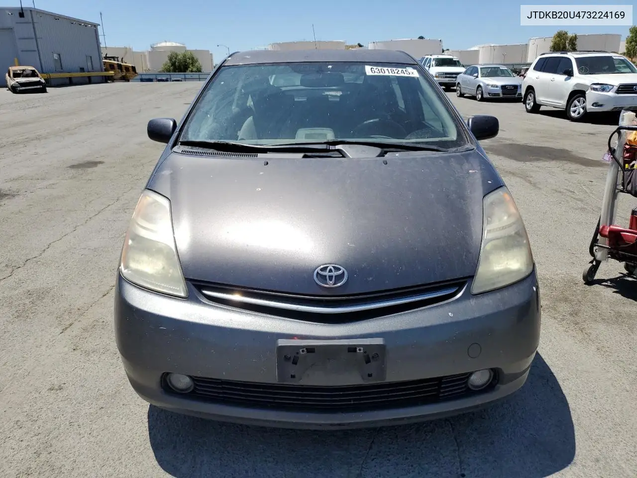 2007 Toyota Prius VIN: JTDKB20U473224169 Lot: 63018245