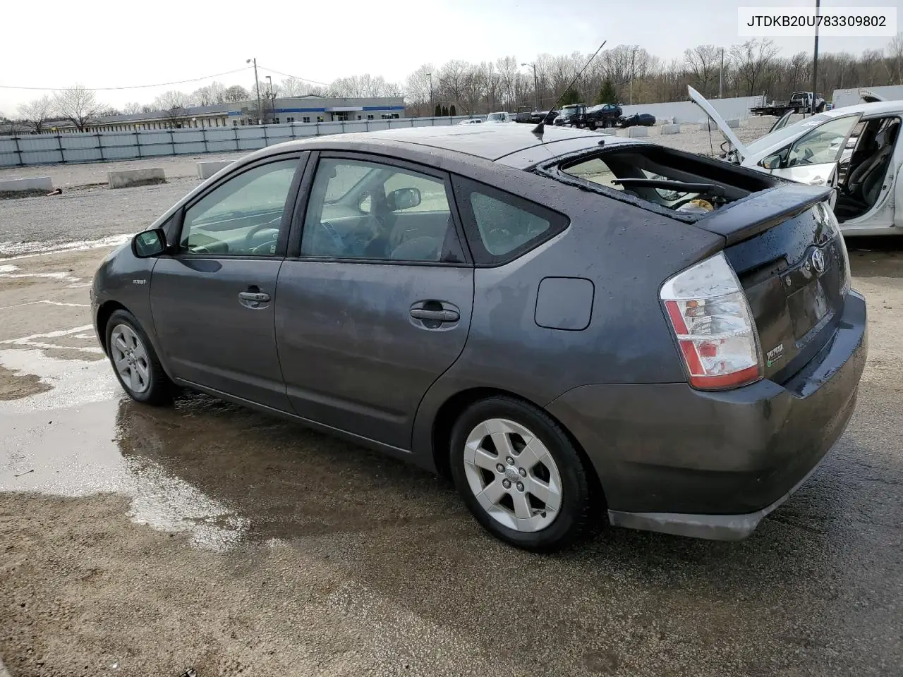 2008 Toyota Prius VIN: JTDKB20U783309802 Lot: 49527975