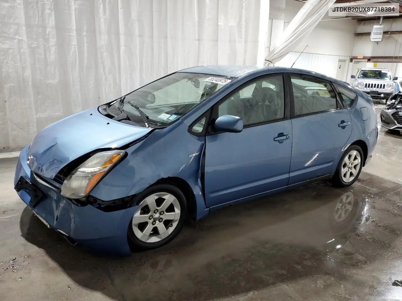 2008 Toyota Prius VIN: JTDKB20UX87718384 Lot: 55240975