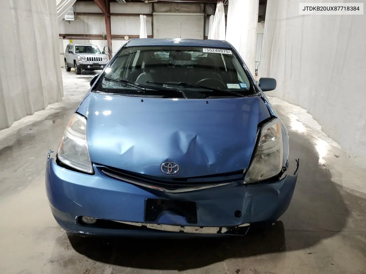 2008 Toyota Prius VIN: JTDKB20UX87718384 Lot: 55240975