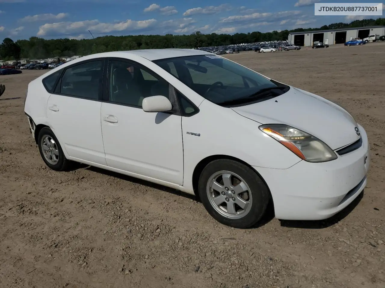 2008 Toyota Prius VIN: JTDKB20U887737001 Lot: 55923835