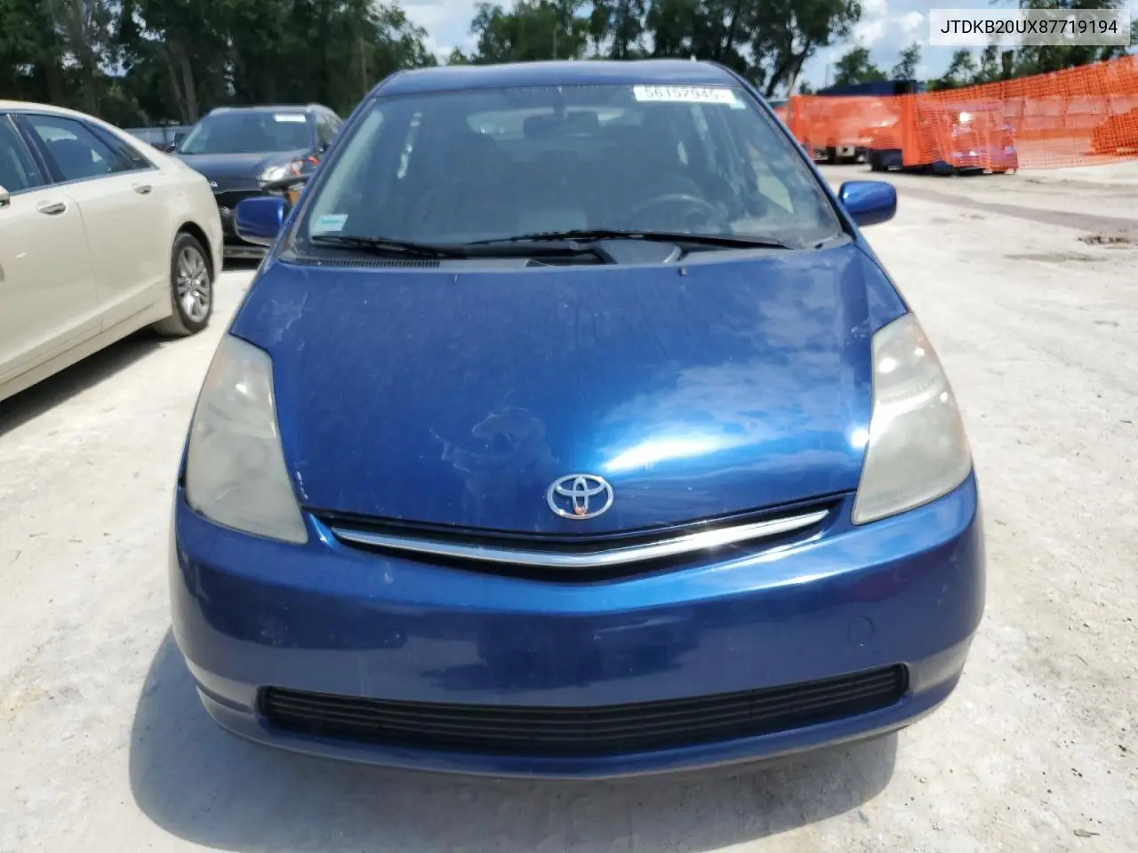 2008 Toyota Prius VIN: JTDKB20UX87719194 Lot: 56152945