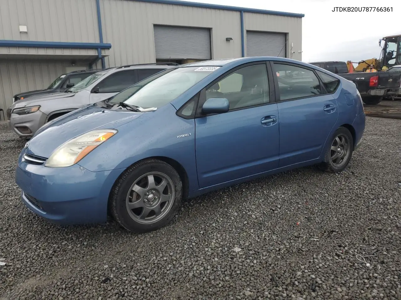 2008 Toyota Prius VIN: JTDKB20U787766361 Lot: 56573335