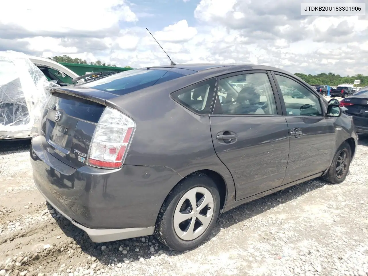 2008 Toyota Prius VIN: JTDKB20U183301906 Lot: 56580325