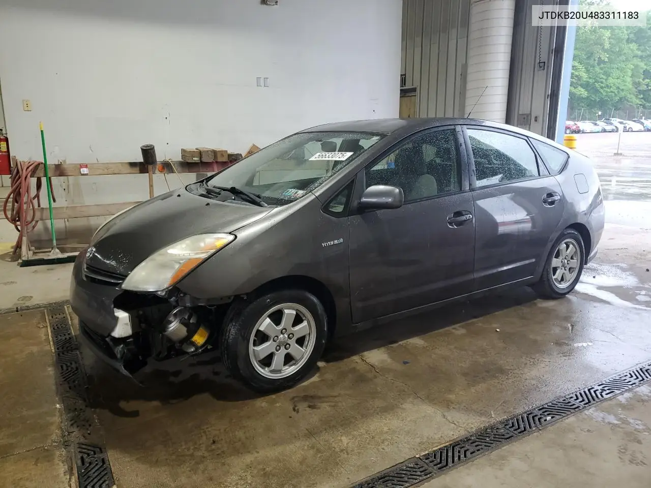2008 Toyota Prius VIN: JTDKB20U483311183 Lot: 56633075