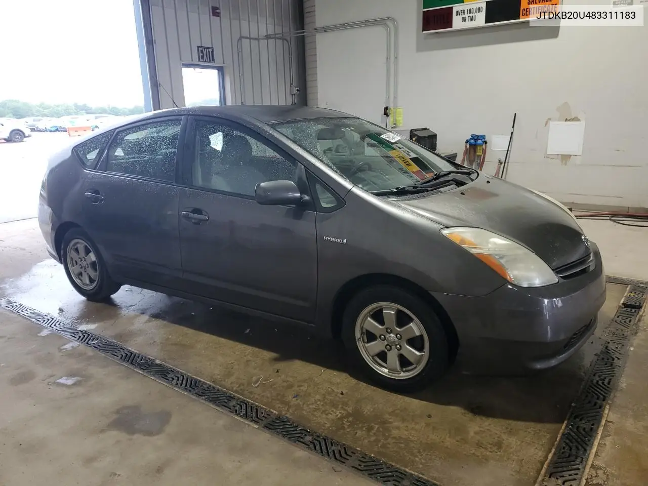 2008 Toyota Prius VIN: JTDKB20U483311183 Lot: 56633075