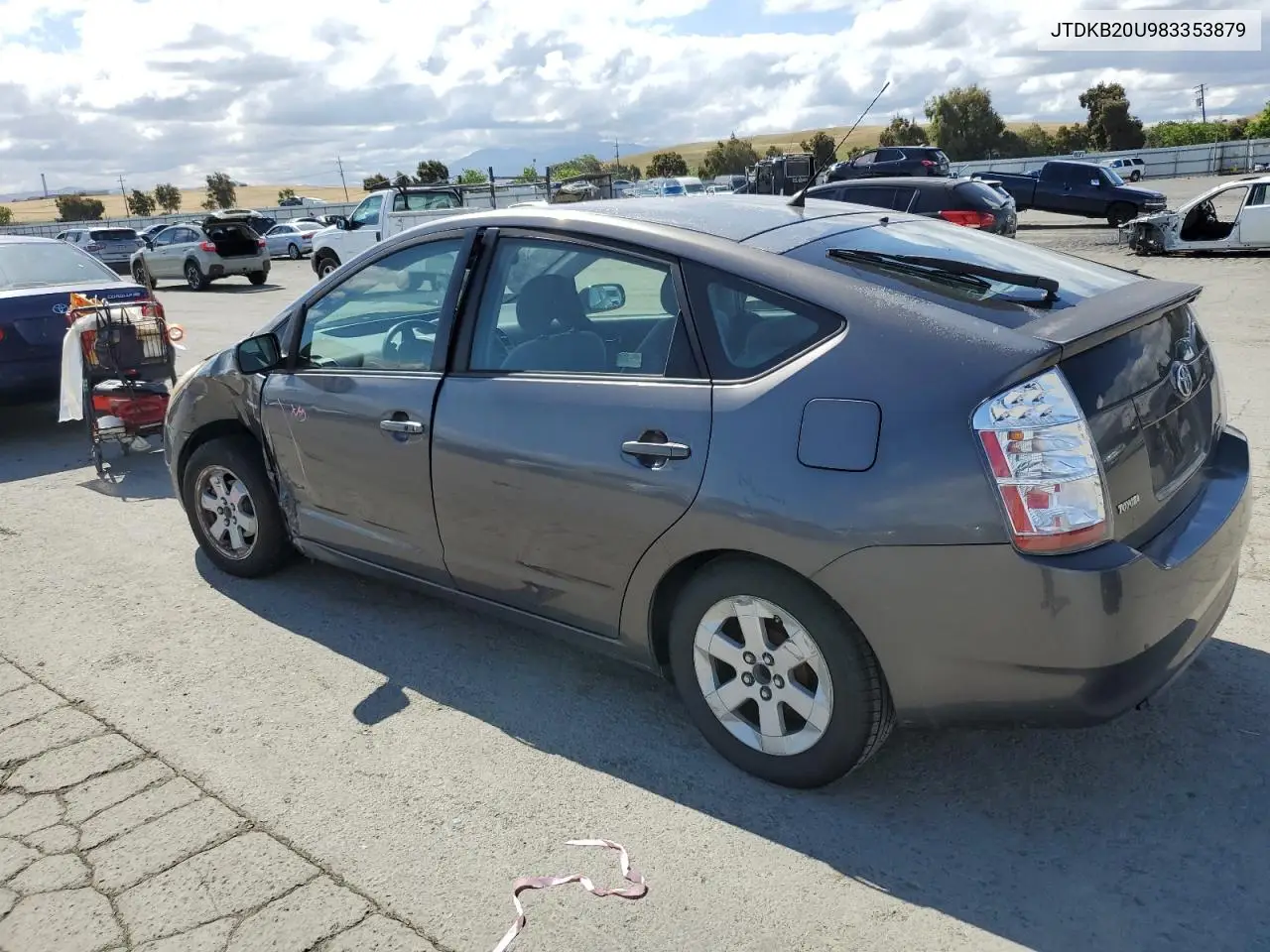 2008 Toyota Prius VIN: JTDKB20U983353879 Lot: 56658275